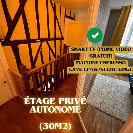 Apartament Etage Prive Autonome - Centre Historique Bourges Zewnętrze zdjęcie