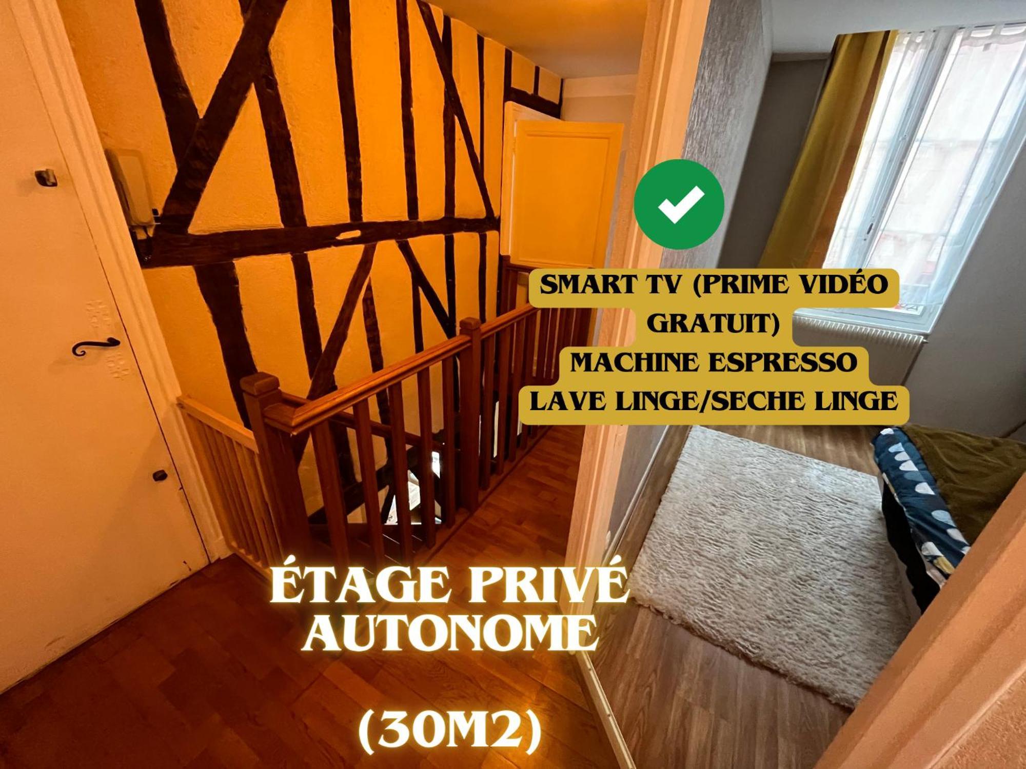 Apartament Etage Prive Autonome - Centre Historique Bourges Zewnętrze zdjęcie